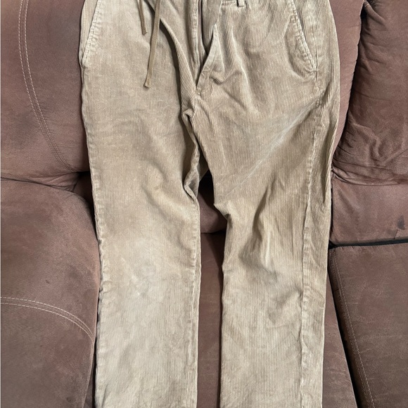 Uniqlo Tan Corduroy Pants Casual Comfort - Picture 1 of 6